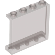 Lego panel, zeď 1x4x3, průhledná černá (4570398, 6245264)